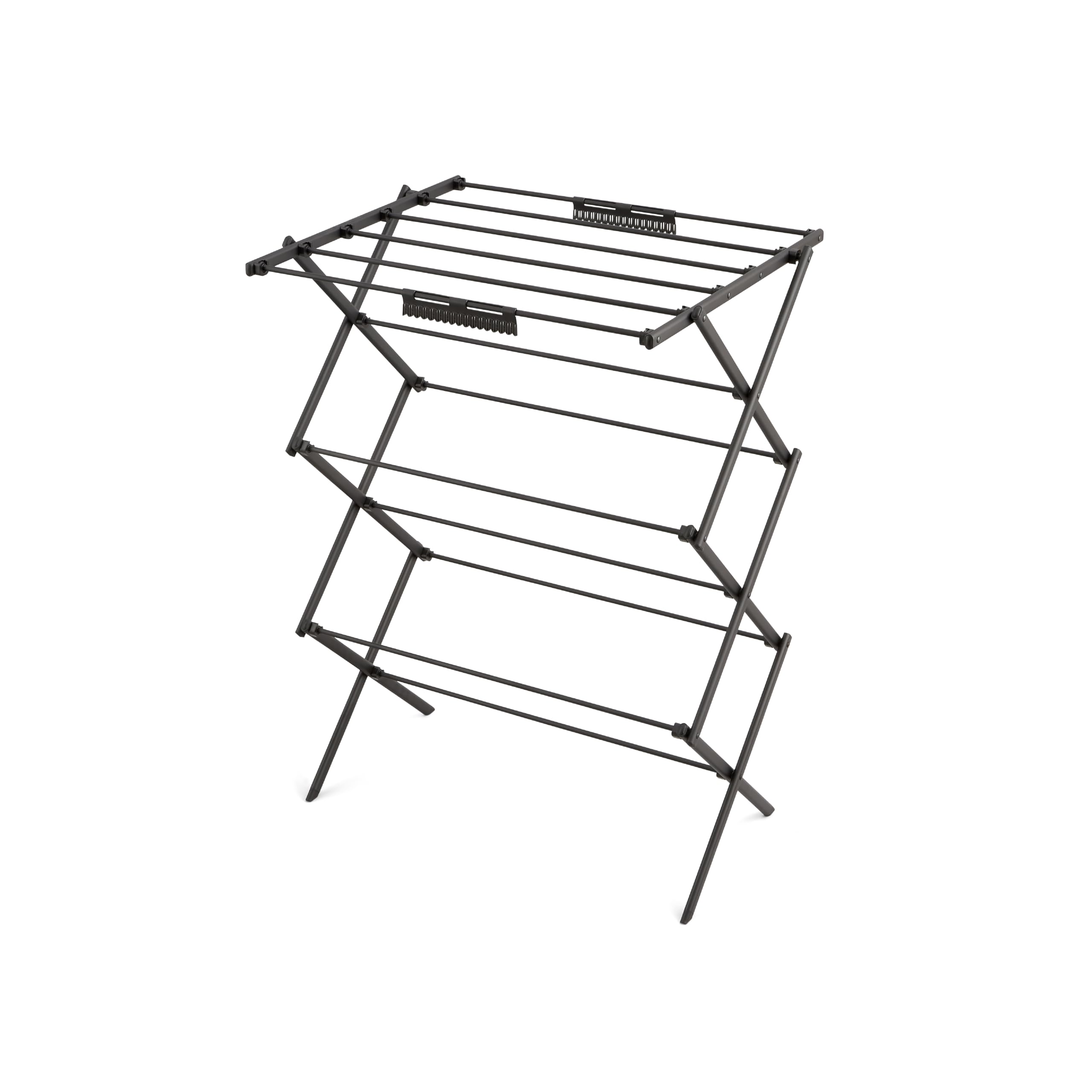 Swan Black Stealth Ultra-Compact 3 Tier Concertina Airer
