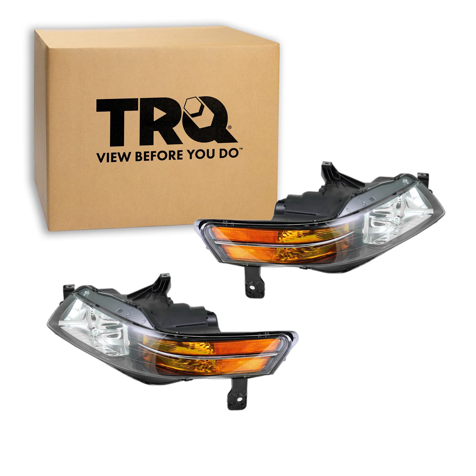 TRQ Headlight Assembly Set 2007-2008 Acura TL