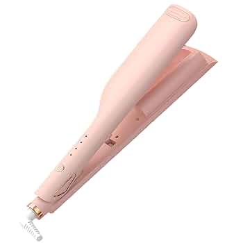 Amazon | ORTOLY ピンクのウェーブヘアアイロン25mmセラミック