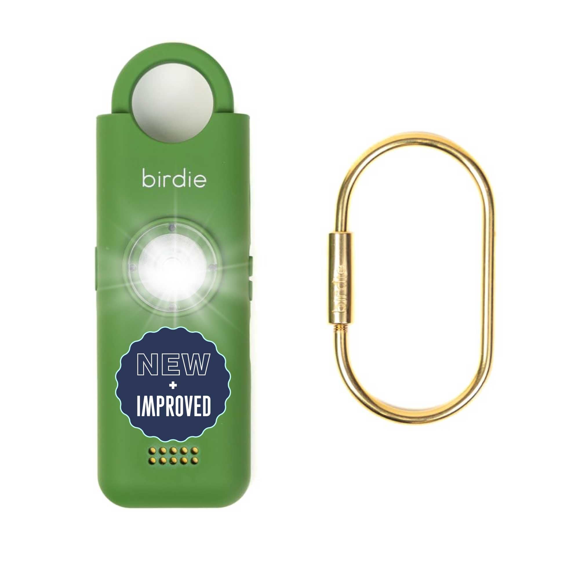 She’s Birdie 3.0 New Version – The Original Personal Safety Alarm for Women by Women–Loud Siren, Flash Light and Rechargeable Battery in a Variety of