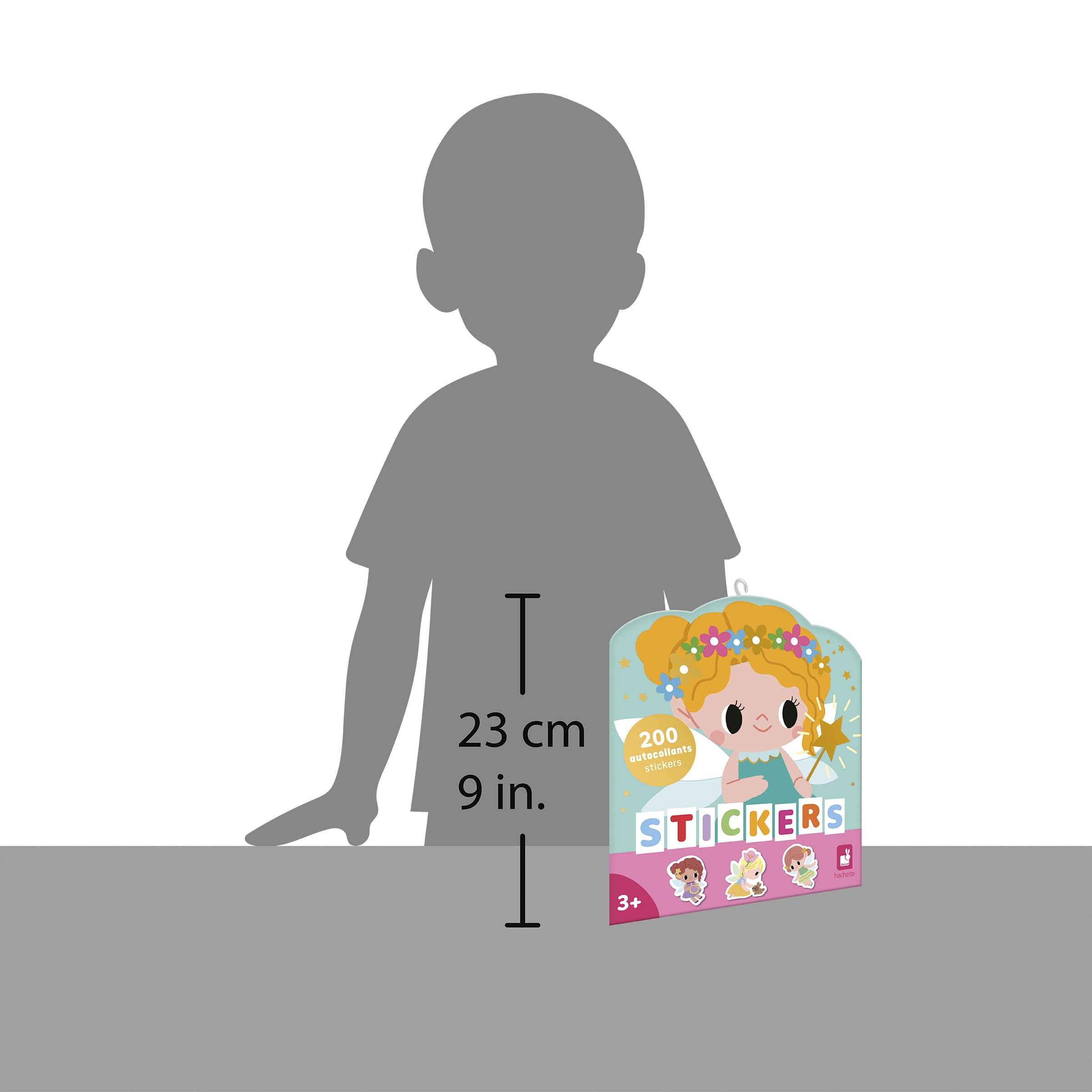 Janod, 200 stickers pack, Stickers Autocollants, Fairy Theme, From 3 Years and Up, Creative Leisure for Children - Image 4