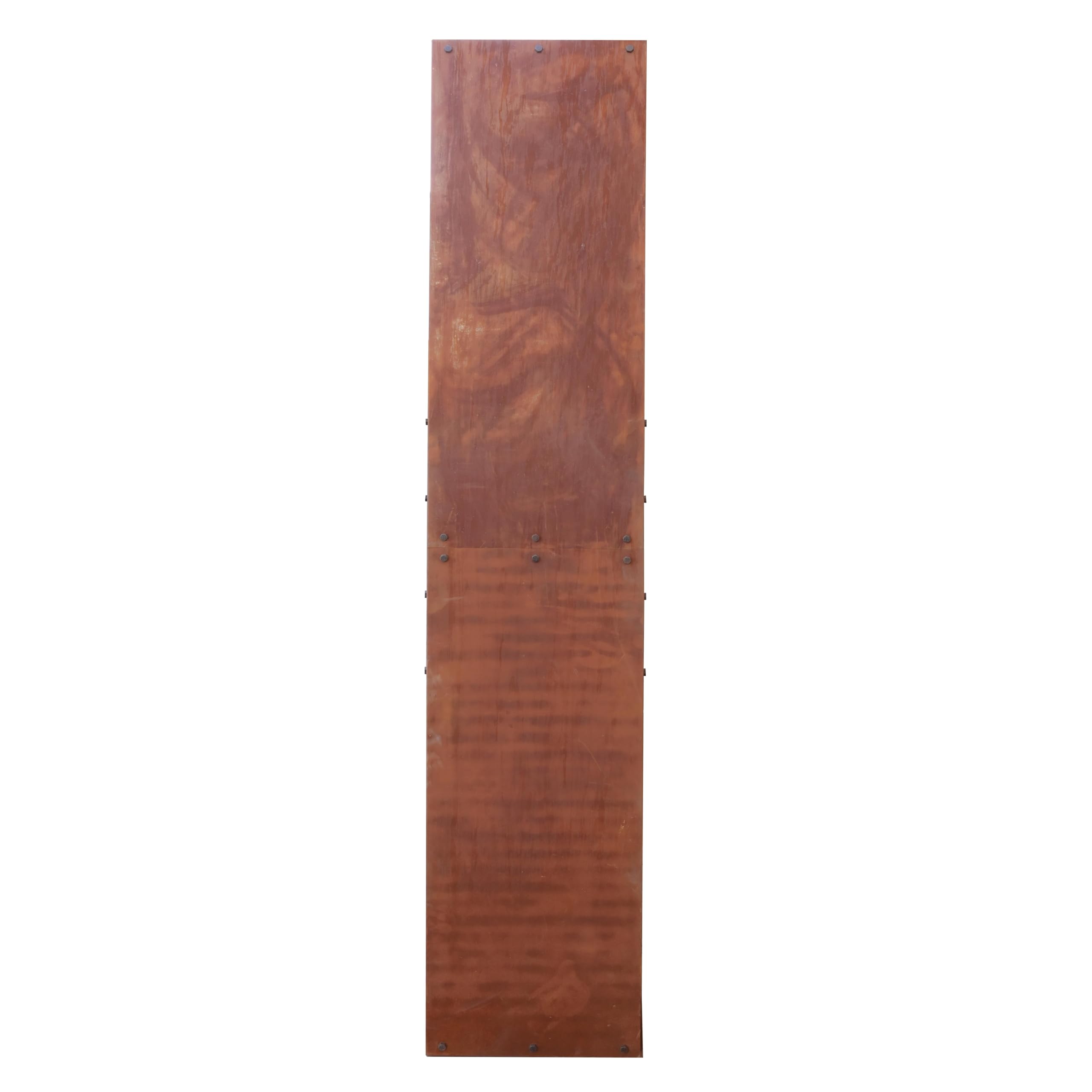 ESTEXO Brennholzlager Holzunterstand Rost Brennholzregal Edelrost Sichtschutzwand Cortenstahl (200x200x38 cm)