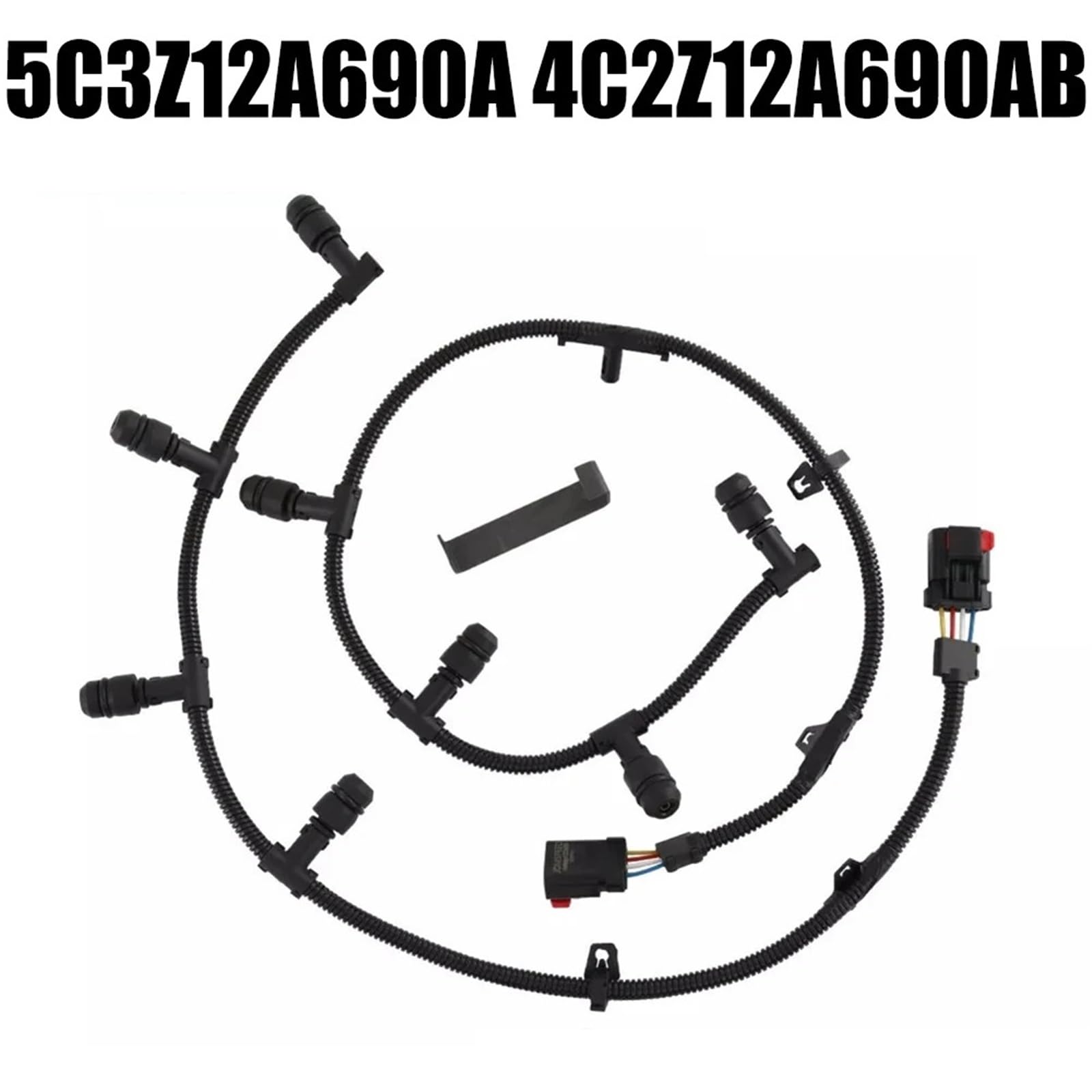 Cewka Pasuje do Ford 6.0 F250 F350 F450 04-10 5C3Z12A690A 4C2Z12A690AB świec żarowych Powerstroke Diesel świeca zapłonowa cewka