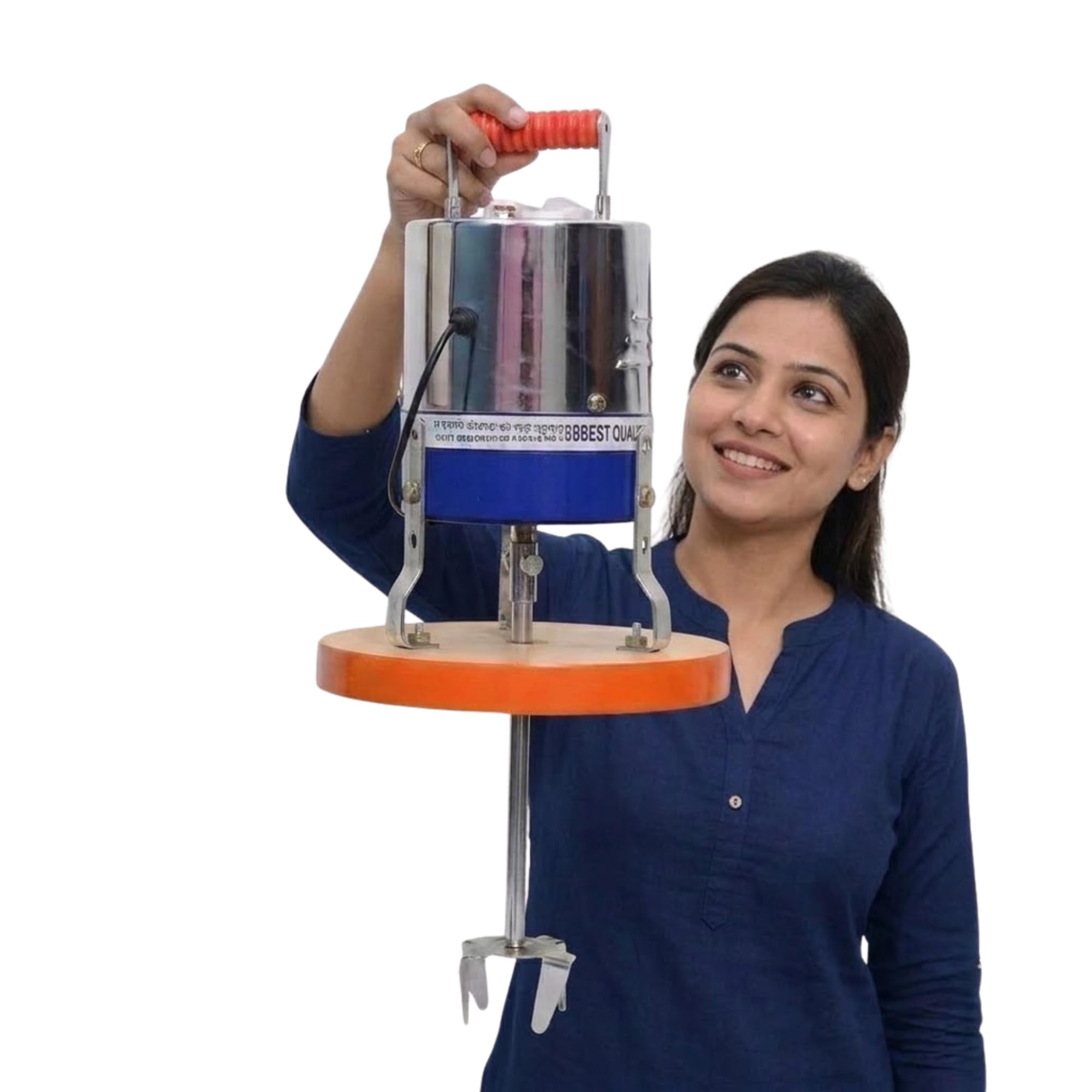 Drumstone TopRated 𝟏𝟓𝐘𝐫 𝐖𝐚𝐫𝐫𝐚𝐧𝐭𝐲 160W Electric Madhani Butter Churner Machine with Copper Motor and Stainless Steel Rod for Lassi, Curd, Cream and Buttermilk, Electric Madhani-picture-21