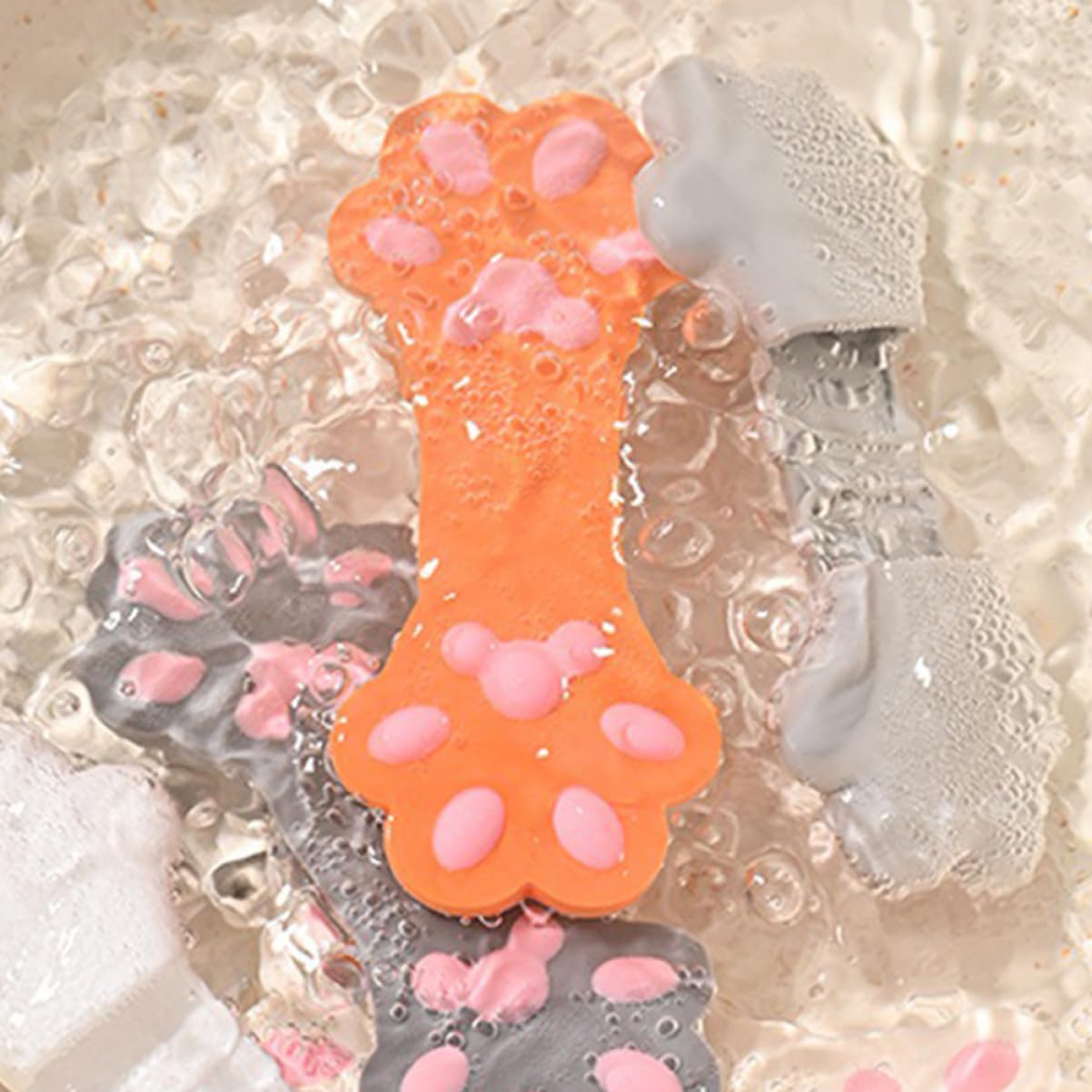 MAGICLULU 8pièces Clips Alimentaires Silicone Forme De De Chat Pince à Snacks Et De Scellage pour Aliments Accessoires pour Cuisine