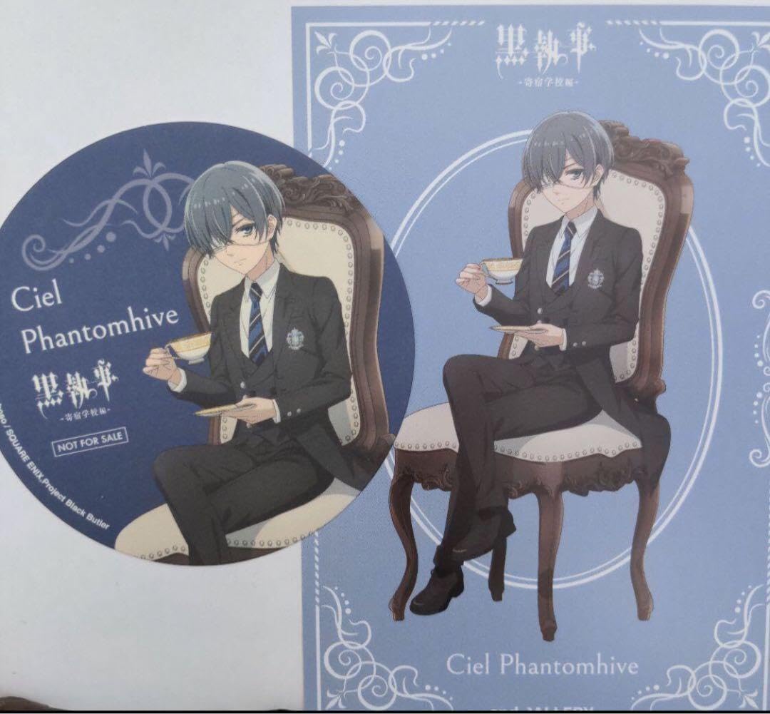 黒執事　ポストカード　ブロマイド　コースター 黒執事 ポストカード ブロマイド コースター 黒執事ポストカード