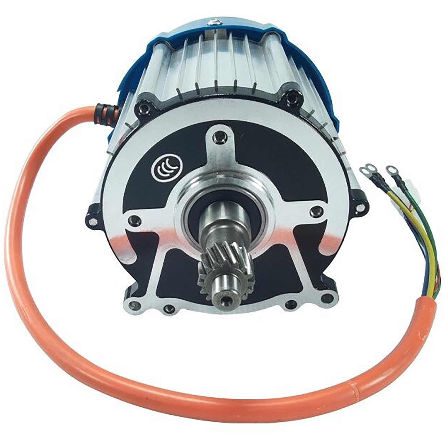 500W-1800W Motore Differenziale Brushless per Triciclo Elettrico 48V/60V/72V Motore Senza Spazzole CC, Motore A 5 Fori E 16 Denti per Tricicli Elettrici, Golf Cart E Go-Kart