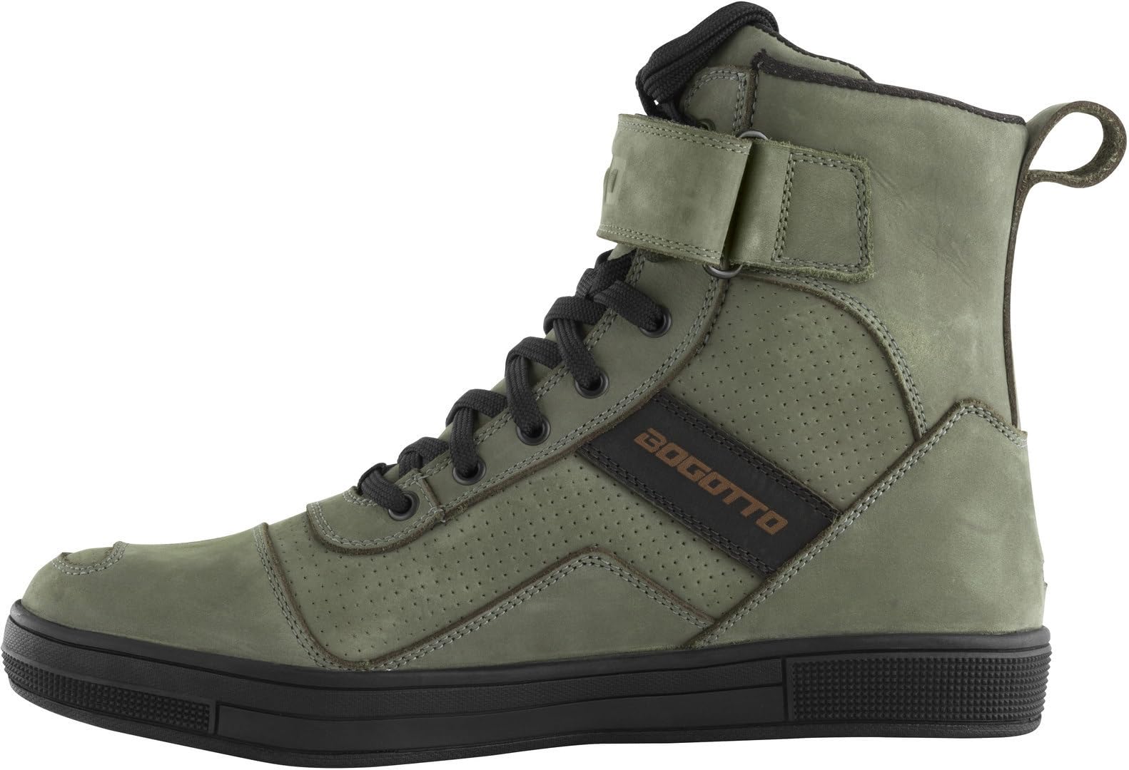 Bogotto Denton scarpe da moto impermeabili traforate, grigio, 37