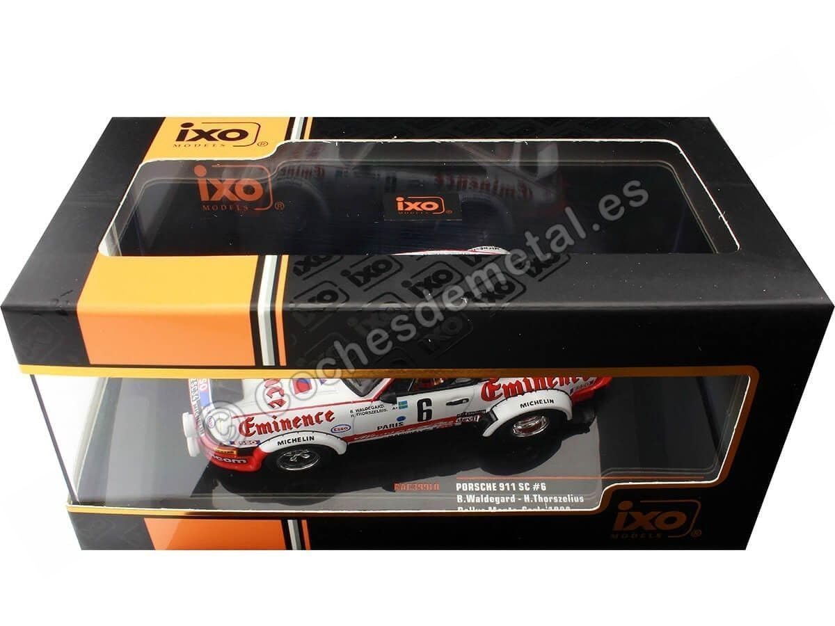 Porsche 911 SC, No.6, Waldegard, rallye Monte Carlo 1982 1:43 IXO | Sběratelské modely aut