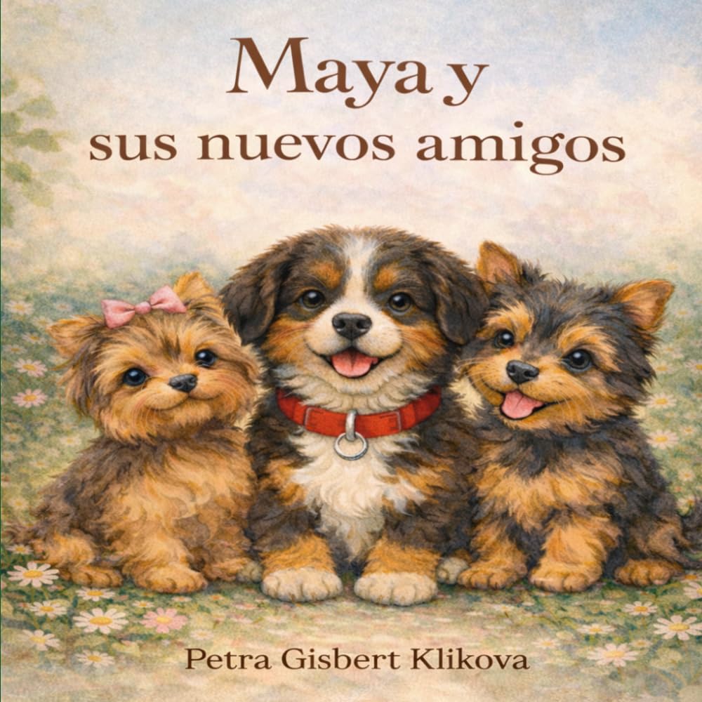 Maya y sus nuevos amigos: Una historia sobre compartir y la amistad (Maya, la perrita boyero y sus amigos)