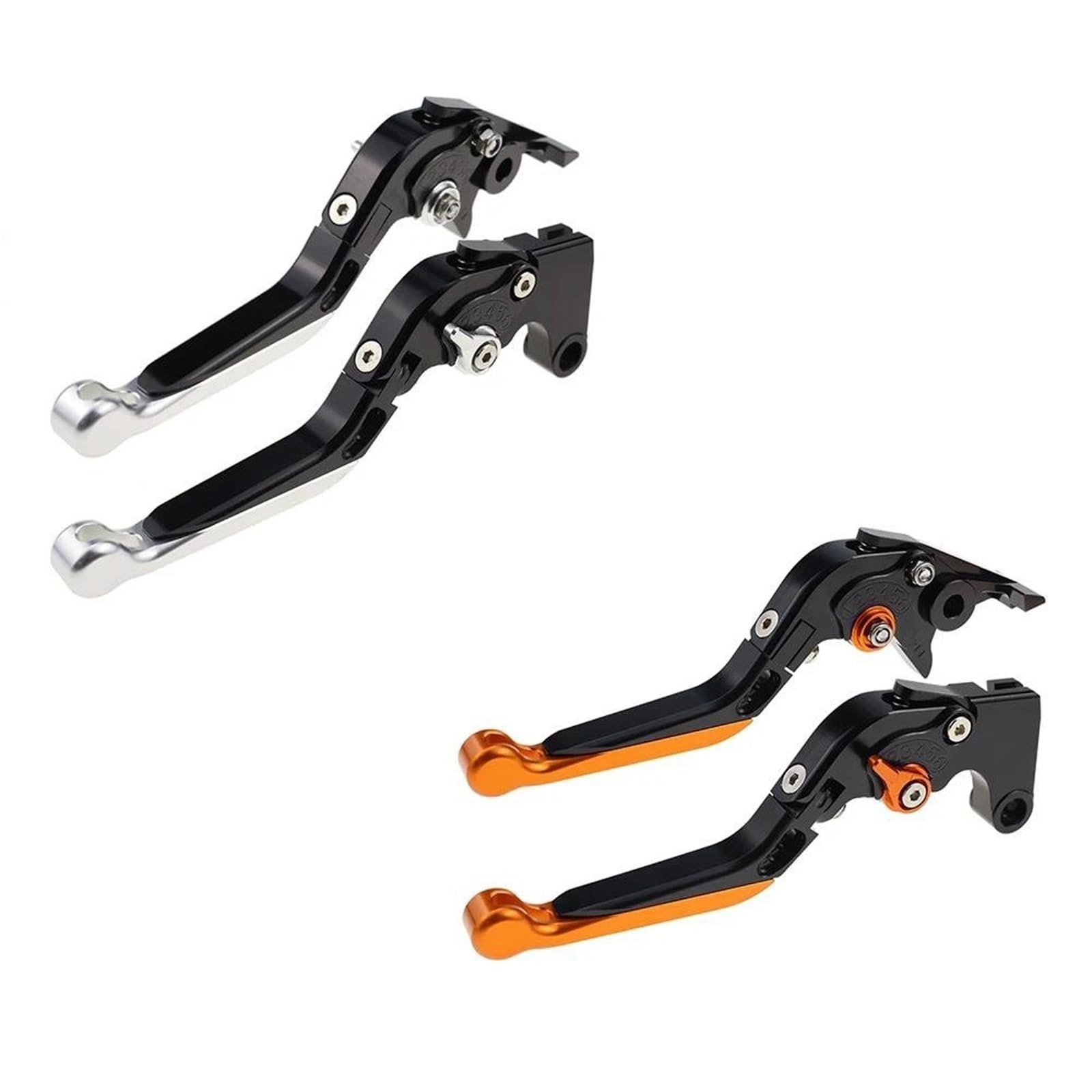 Frizione Leve Frizione Pivotanti, Manopole Di Controllo, Ricambi Per Moto, Leva Freno Regolabile Per TTR250 1993-1997(Black 6)
