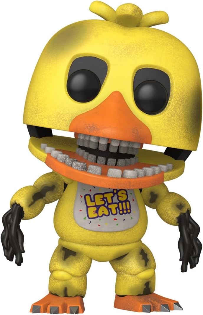 Funko Pop! Games: Five Nights At Freddy's (FNAF) - Withered Chica - Collectable Vinyl Figure - Gift Idea - Official Merchandise - Toys for Kids & Adults - Model Figure for Collectors