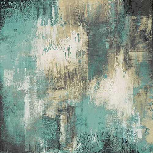 Affiche grand format paysage abstrait pour habiller un grand mur vide de salon 86x86