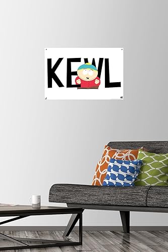 Miniatura 2 de Trends International South Park - Cartman Kewl Wall Poster, 14.72" x 22.37", Premium Poster & Push Pin Bundle