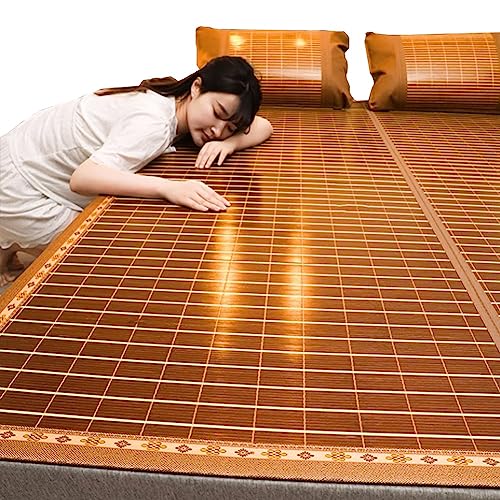 Hrxq Esterilla De Bambú Para Dormir En Verano, Suave Y Transpirable Colchón De Bambú Plegable 190 195 200 220cm Estera De Dormir Verano Para Cama Doble Familiar Size : L190xw120cm L75xw47in Hrxq Esterilla De Bambú Para Dormir En Verano, Suave Y Transpirable Colchón De Bambú Plegable 190 195 200 220cm Estera De Dormir Verano Para Cama Doble Familiar Size : L190xw120cm L75xw47in