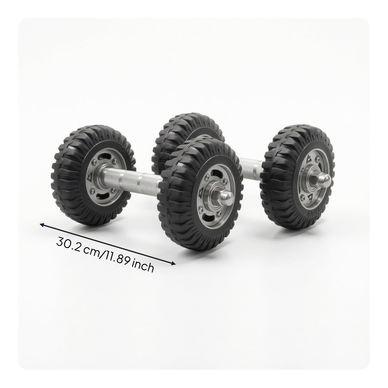 Ruota Addominali Fitness Rullo Addominale Roller Palestra Attrezzo Core Resistenza Acciaio 304 Presa Sicura Antiscivolo Rotolamento Morbido Adatta a, 150mm, Quattro Ruote
