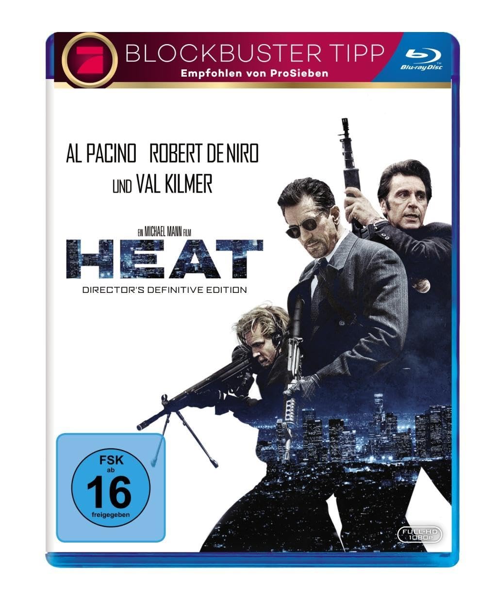 Heat [Blu-ray] [1995] [Region A & B & C]