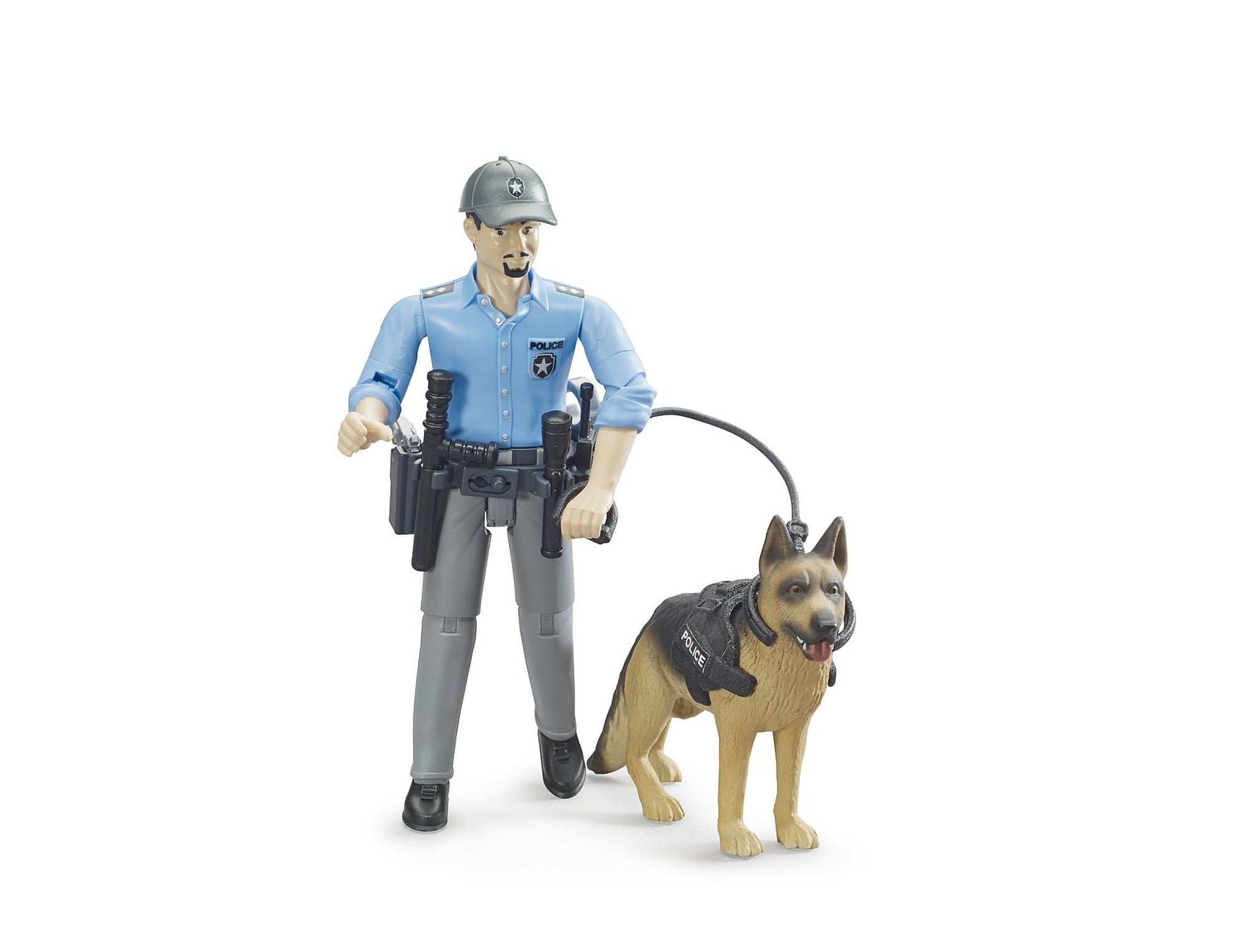 Bruder Police Officer with Dog