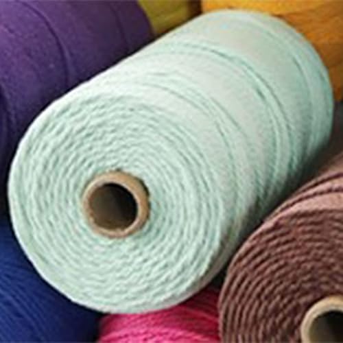 Miniatura 8 de 0.1in Diameter 219 Yards Long,Light Green Cotton Macrame Cords, Soft and Durable Craft Cotton Macrame Rope for DIY Decoration