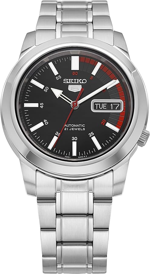 Amazon.com: Seiko Men's SNKK31 Automatic Stainless Steel Watch