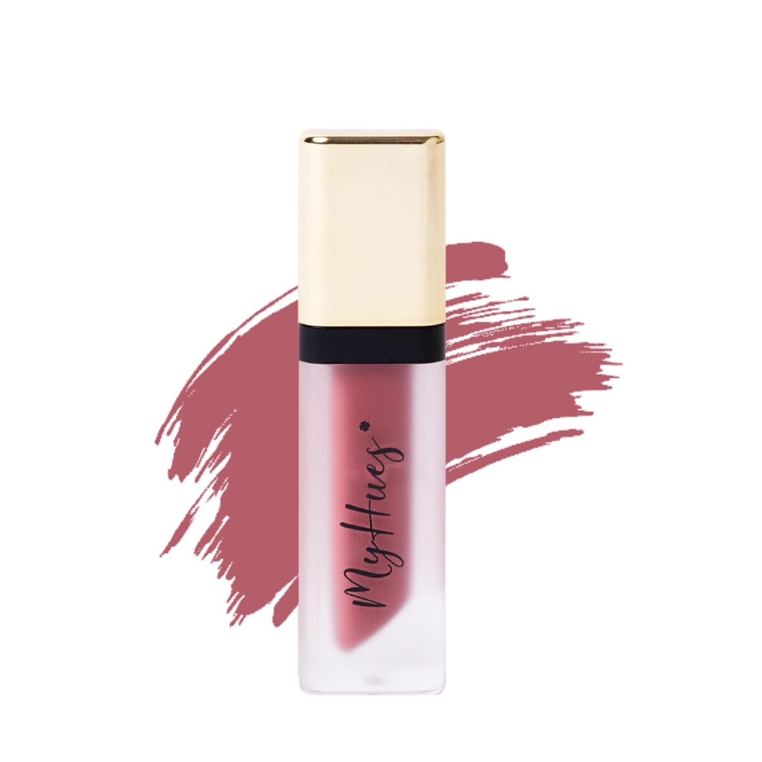 MyHues Lip Comfort Matte Liquid Lipstick Dusty Pink (Rose-Gulla) – 5ml, Non-Drying Matte Finish | Transferproof Lipstick MyHues Lip Comfort Matte Liquid Lipstick Dusty Pink (Rose-Gulla) – 5ml, Non-Drying Matte Finish | Transferproof Lipstick