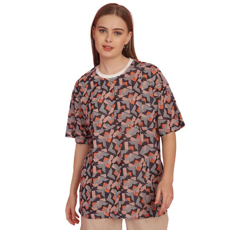 Image of Mack Jonney Regular Fit Women Tshirts(Pack of 1-MACK631860)