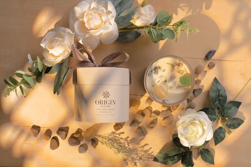 Vela aromática en tarro de cristal, vela de cera de soja natural para el hogar, 40 – 50 horas de tiempo de combustión, aroma de Greenworld, vela de vacaciones, velas perfumadas, 340 g