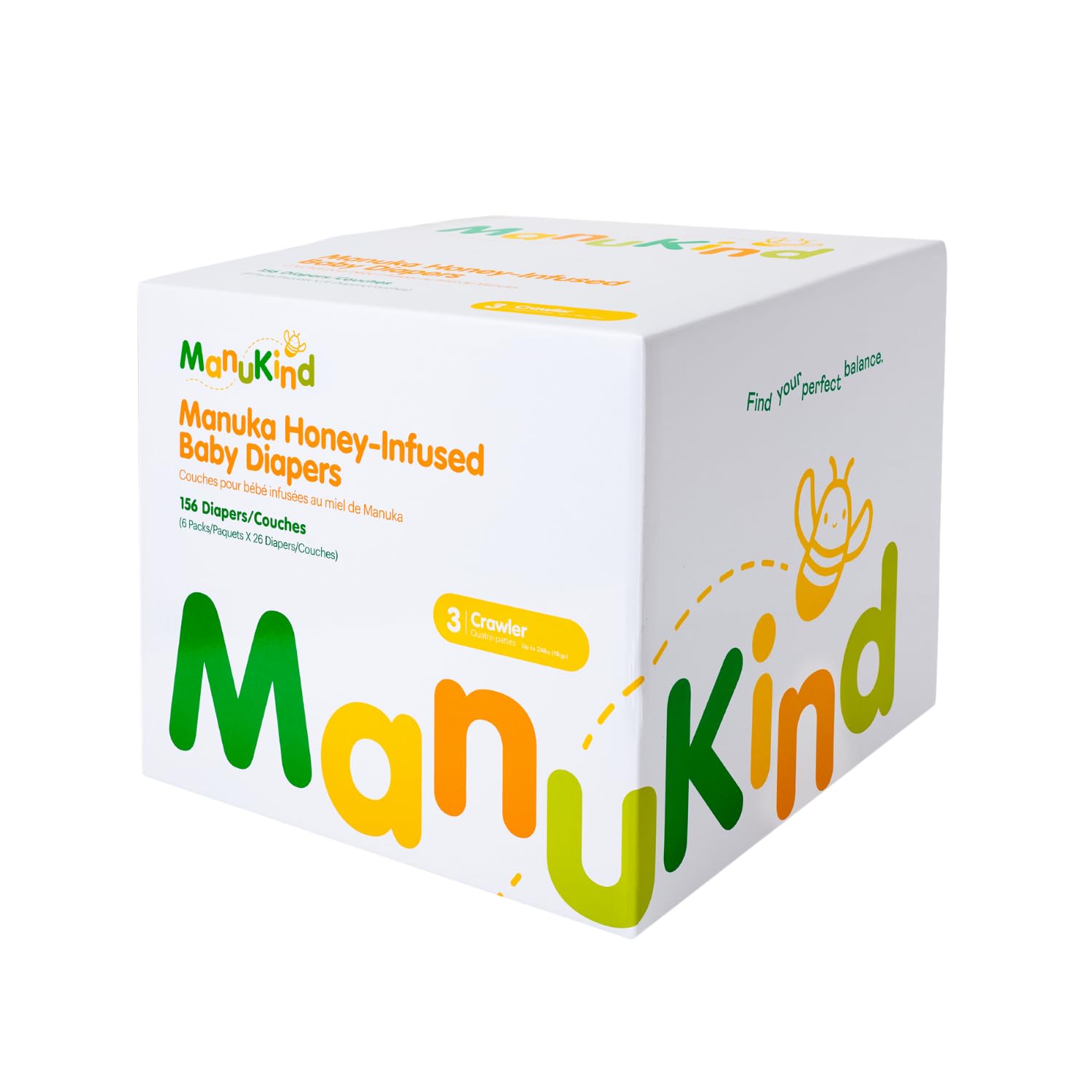 ManuKind Baby Diapers Size 3