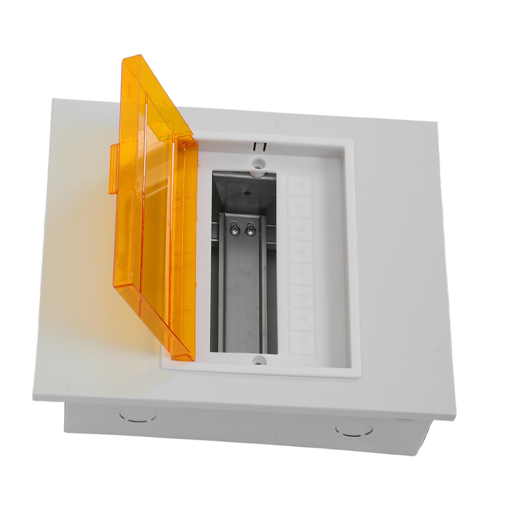 Caja de Distribución de Disyuntores con Ventana Transparente de 8 Vías