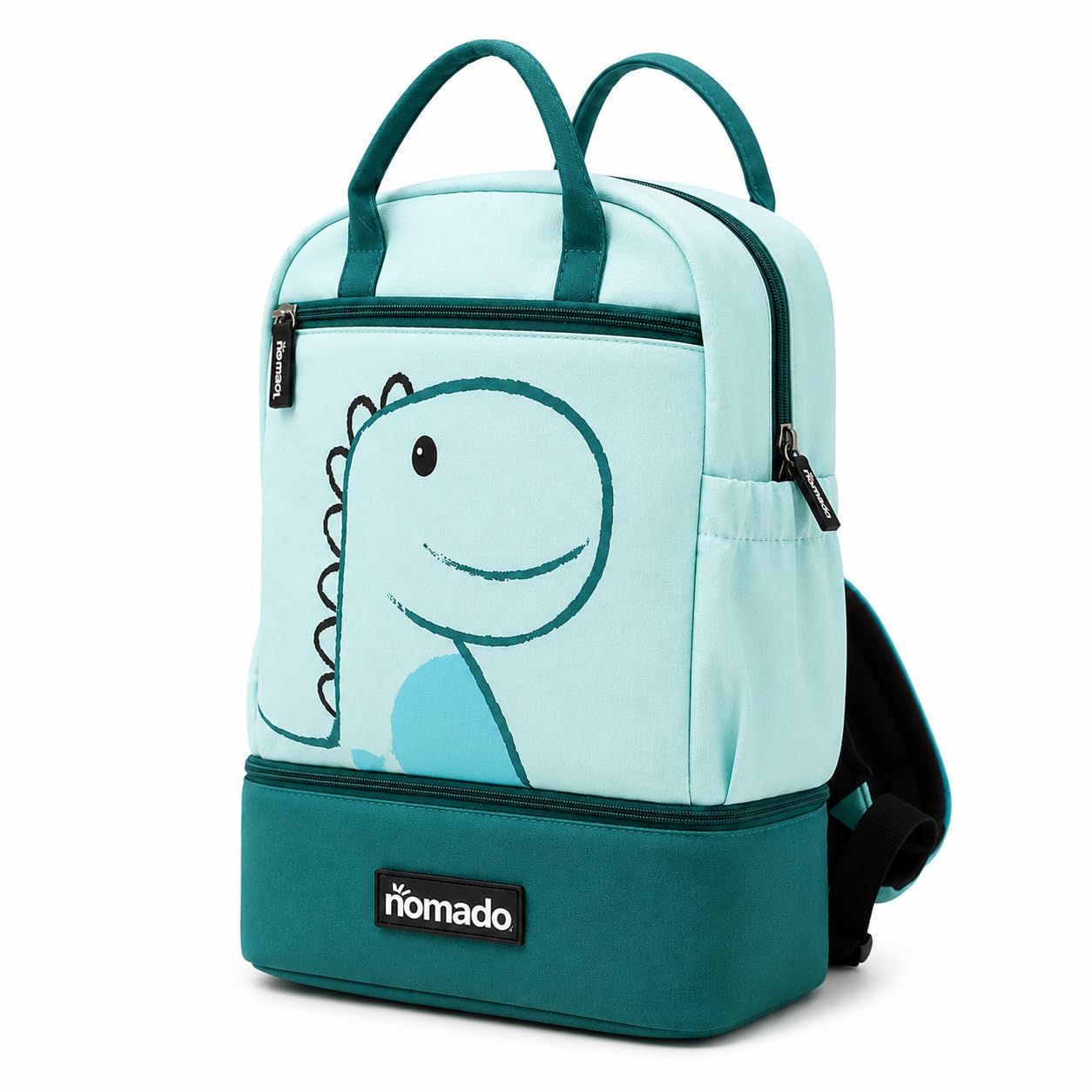 Not Just a School Bag for boys & girls (2-8 years) I Kids School, Travel & Picnic Bag I Thermal Lunch Compartment, Trolley Belt, Bottle Holder & Name Tag | Lightweight Washable Backpack-image-46