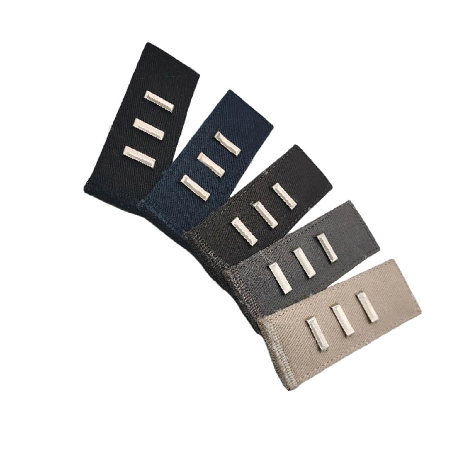 Piceioep 5Pcs Elastic Waist Button Extenders for Trousers Pants Waist Extension Button Waistband Adjusters Clothing Extender