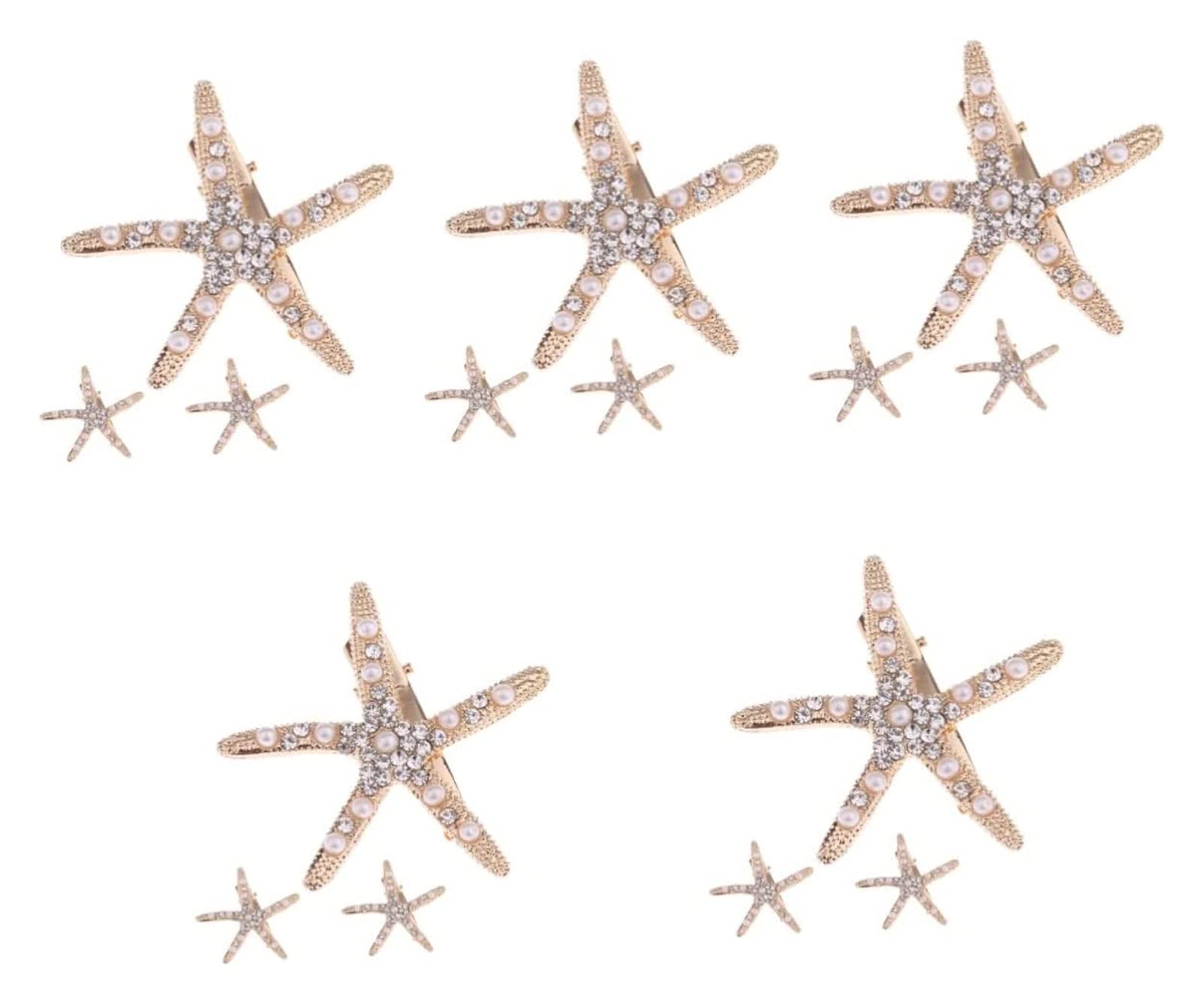 Fermaglio decorativo for capelli Fermagli for capelli Decorazioni for forcine 3 pezzi Forcina decorativa for donna Spilla for gioielli con strass Matrimonio for spose Diadema for ragazze Sposa Coprica
