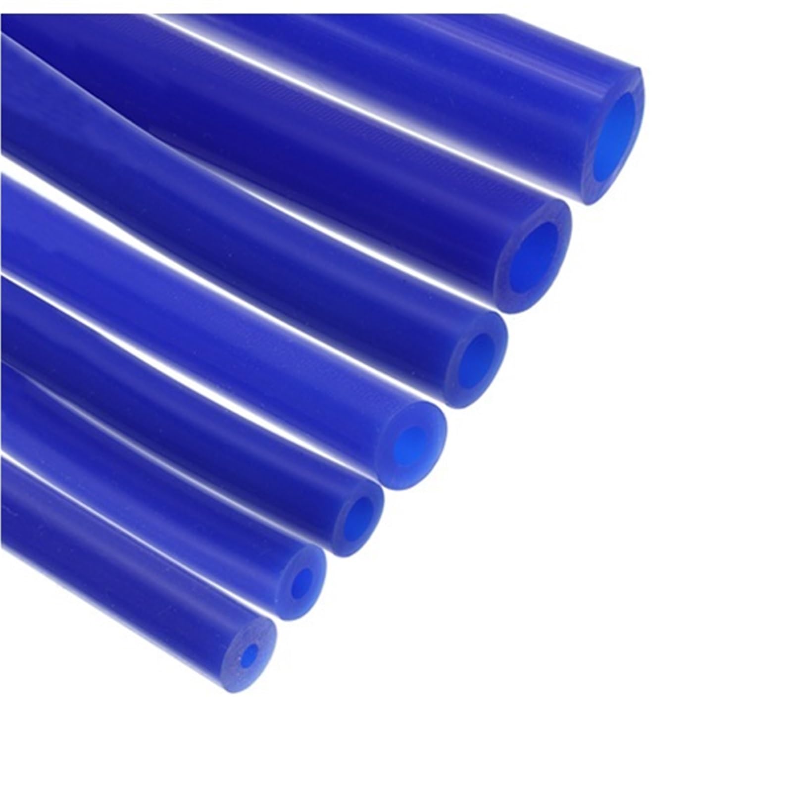 Rura wąż turbo 3x9mm średnica wewnętrzna 3mm grubość niebieski czerwony czarny silikonowy wąż do odkurzacza samochodowego wyścigowy przewód rurowy 1/2/3/5/10 metrów wąż intercooler(3x9mm Blue 10m)