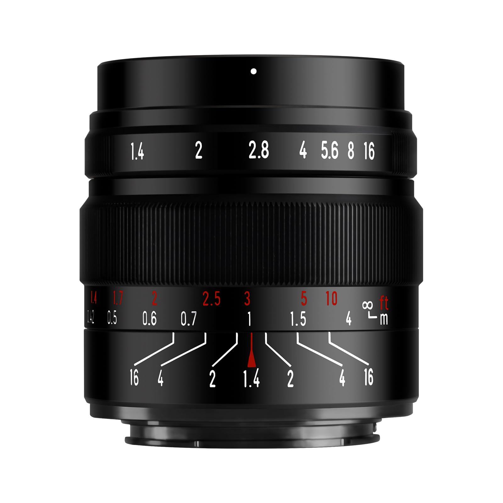 Brightin Star 50mm F1.4 III APS-C Lens for Sony E Mount, Manual Focus MF Prime Large Aperture Mirrorless Camera Lens Fit for Sony ZV-E10, A7IV, A6400, A7SIII, A7III, A6600, A7RIV, A7RIII
