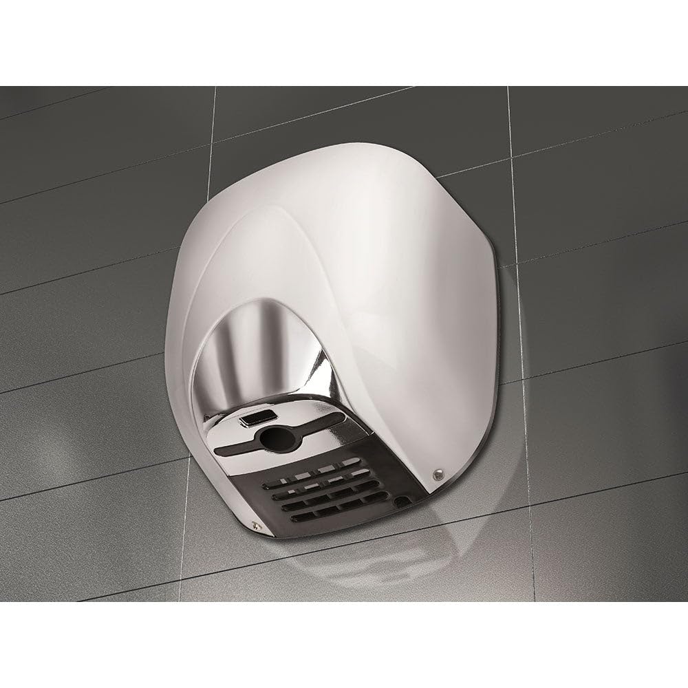 vama Asciugamani Elettrico con Fotocellula 1100W Ecostream ABS Bianco