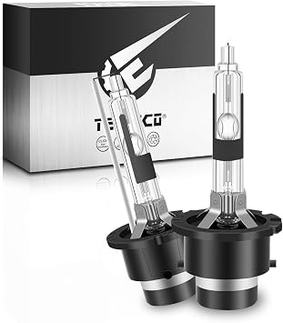 TECTICO D2R Xenon Bulbs 35W 6000K Diamond White +300% Ultra Bright Bi HID Conversion Kit Xenarc Headlight Upgrade Bulb, 2 Lamps