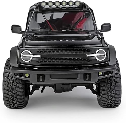 Miniatura 6 de 1:18th RC Car Roof Rack LED Light Bar para TRX4M Bronco 1/18 RC Crawler Car Upgrades Piezas