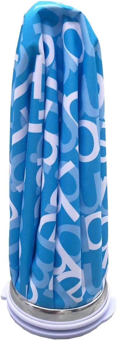 TOBIEMON Ice Bag, Sweat Prevention, Large Diameter, Ice Bag, Icing, Heat Generation, First Aid, Cooling, General Sports, Golf, Club Activities, TOBIEMON Logo Pattern