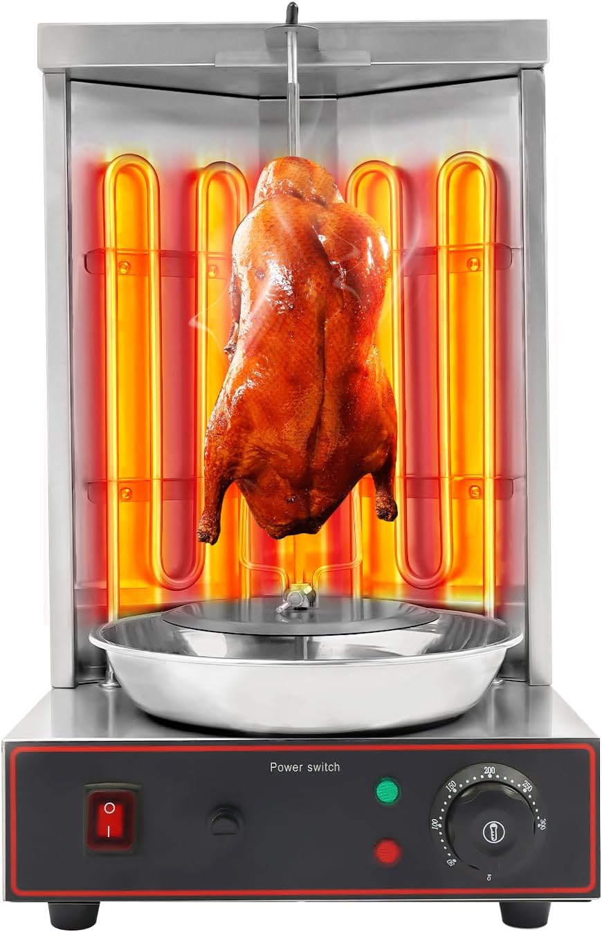 Marke: SYNCMH Elektrische Dönergrill 3000W: Vielseitig & Robust für Gewerbe