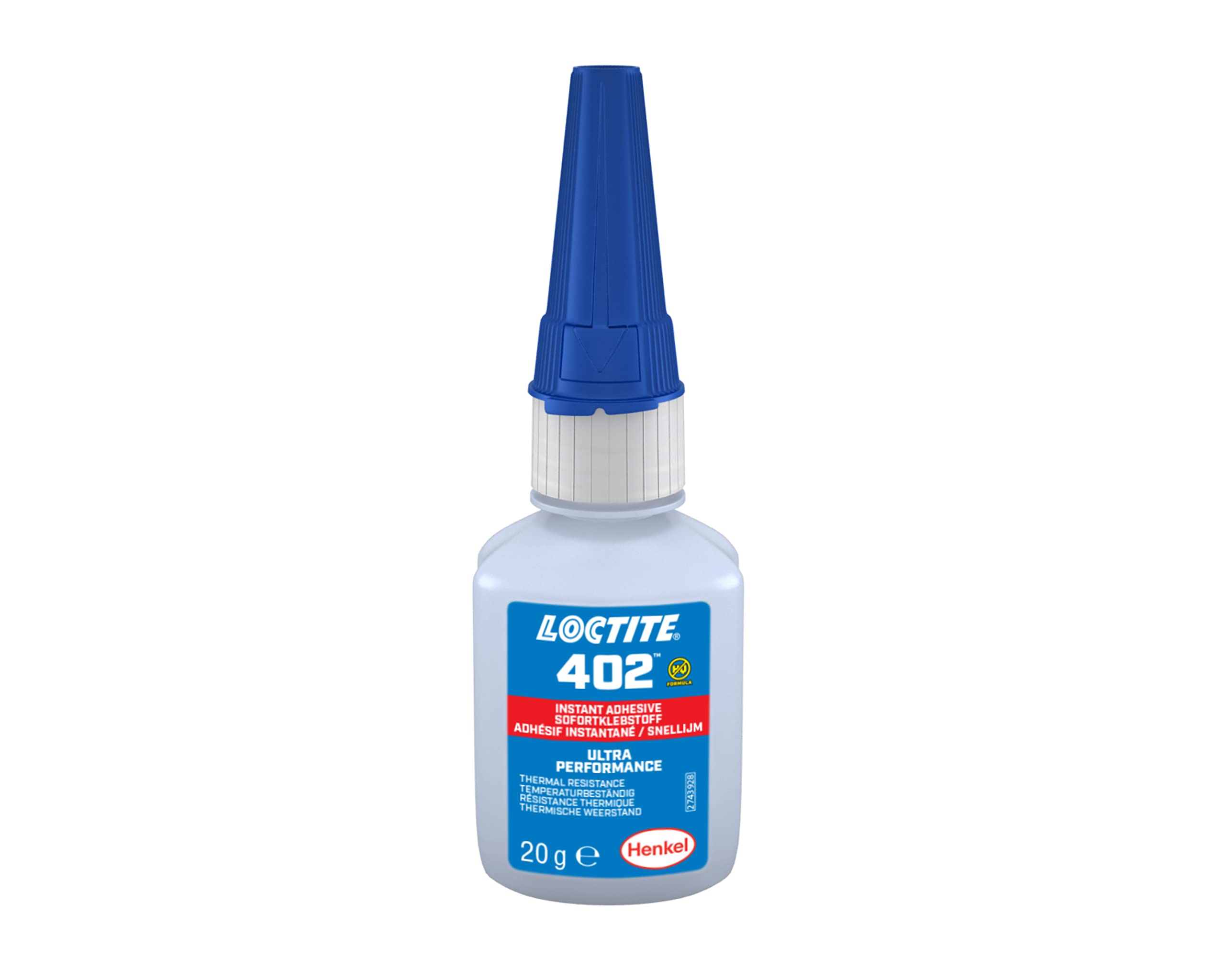 Loctite 402, 20g, transparent, instant adhesive, cyanoacrylate, heat aging, hot strength performance, stainless steel, rapid bonding, plastic, metal, wood, paper, leather, disposable medical devices (B0C4Y636V1) Amazon Price History, Amazon Price Tracker