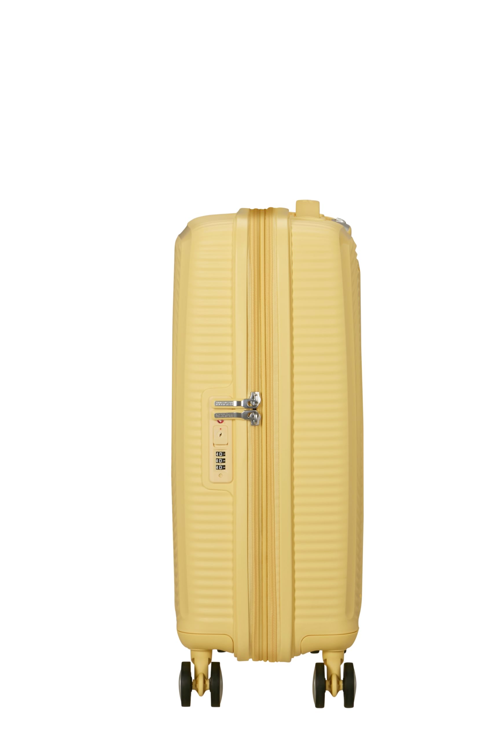 American Tourister Soundbox - Handgepäckkoffer 55 x 40 x 20/23 cm - Hartschalen-Kabinentrolley für EasyJet & die meisten Fluggesellschaften… – Ansicht 3