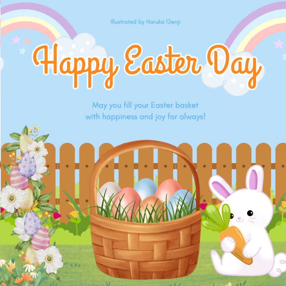 Easter Coloring Book for Kids: Fun & Magical Easter Eggs, Bunnies, Chicks and Spring Scenes to Colour