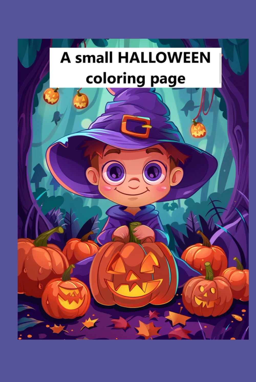A LITTLE HALLOWEEN COLORING PAGE: PUMPKINS GHOSTS COSTUMES FUN
