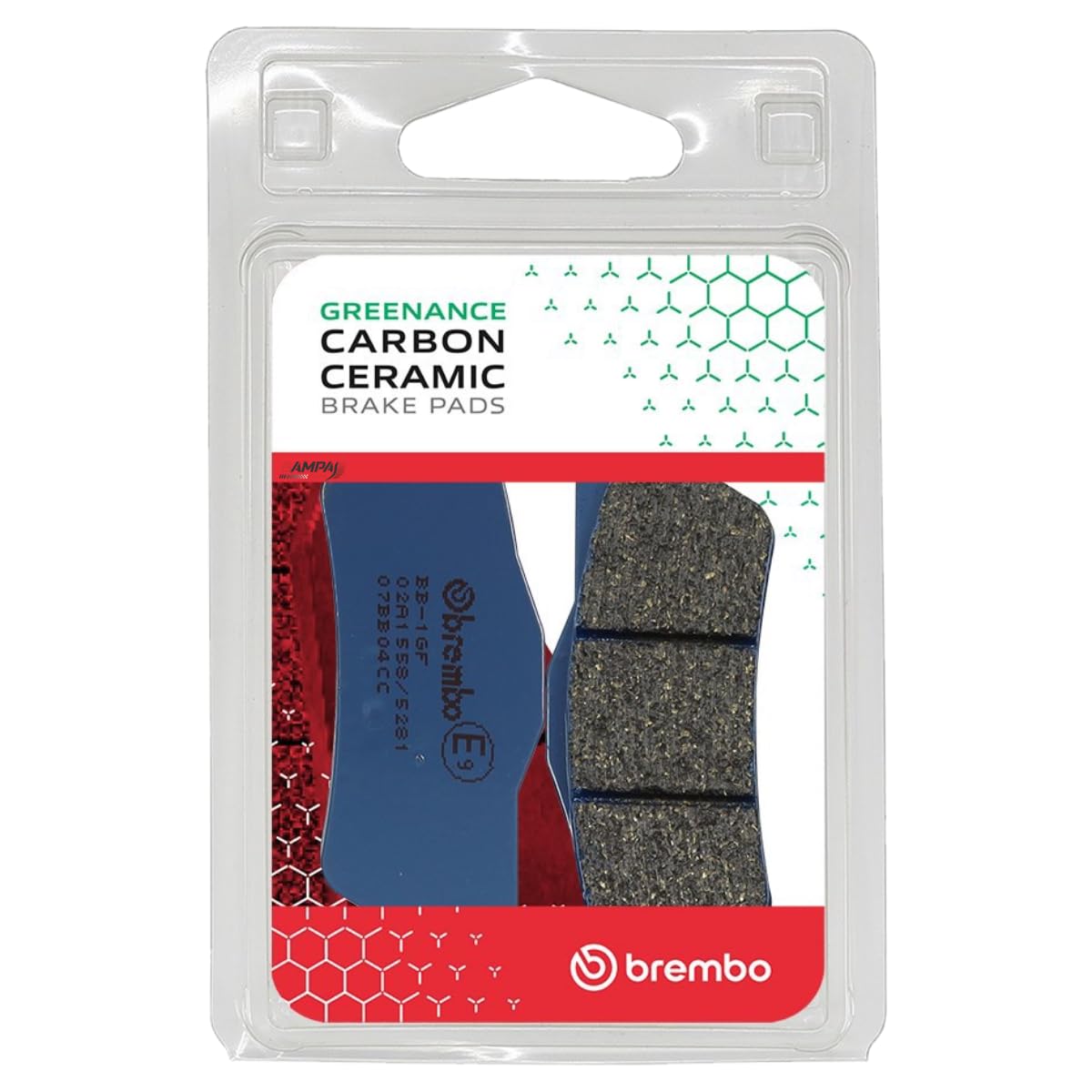 BREMBO Bremsbeläge Satz Keramik 07BB04CC