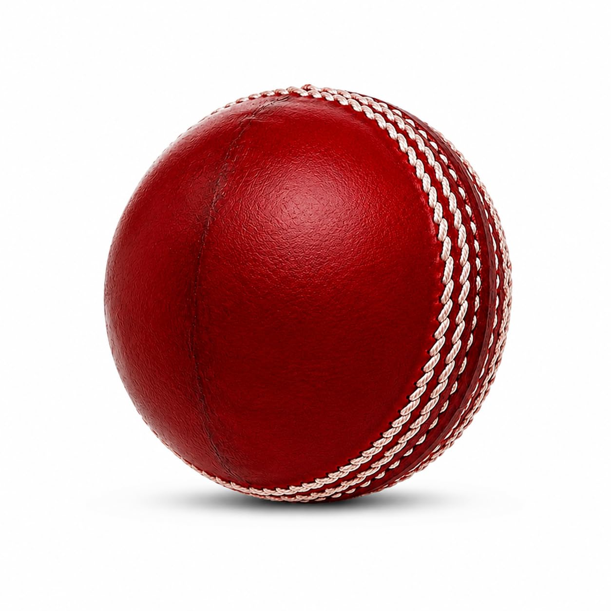 Zhoosh White Leather Cricket Ball | Premium Hand-Stitched Match & Practice Ball | Genuine Leather Cricket Ball for Club, Academy & Tournament Play | Durable White Cricket Ball (Pack of 6) 1