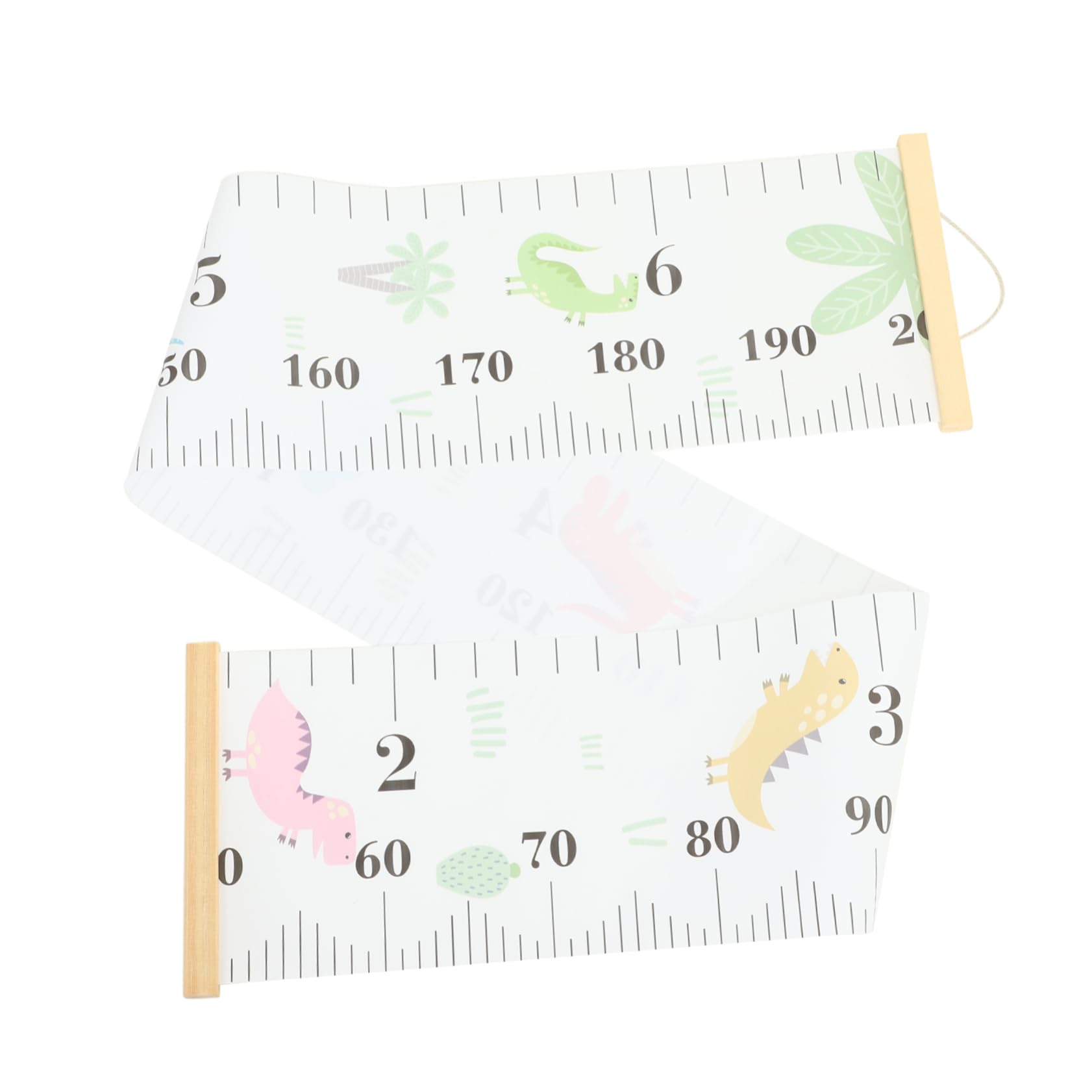 RORPOIR Height Chart Wall Ruler Hanging Measurement Growth Chart for Boys Easy to Use Height Wall Decor for Home Kindergarten and Classroom Durable Removable Design