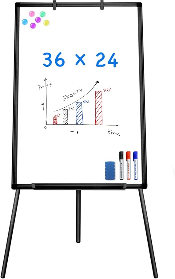 Easel Whiteboard Portable Dry Erase Easel Board 36 x 24 Tripod
