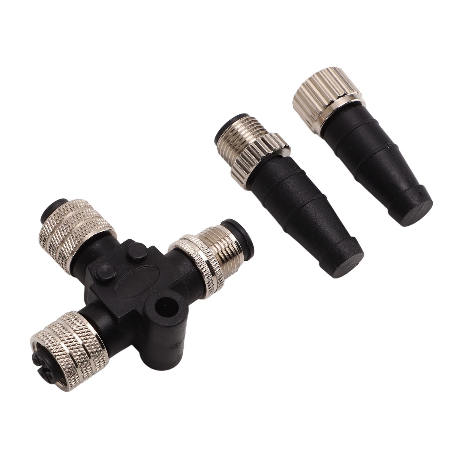 Pongnas Set di Terminazioni a 5 Pin con Connettore a T NMEA 2000 N2K Maschio Femmina per Simrad