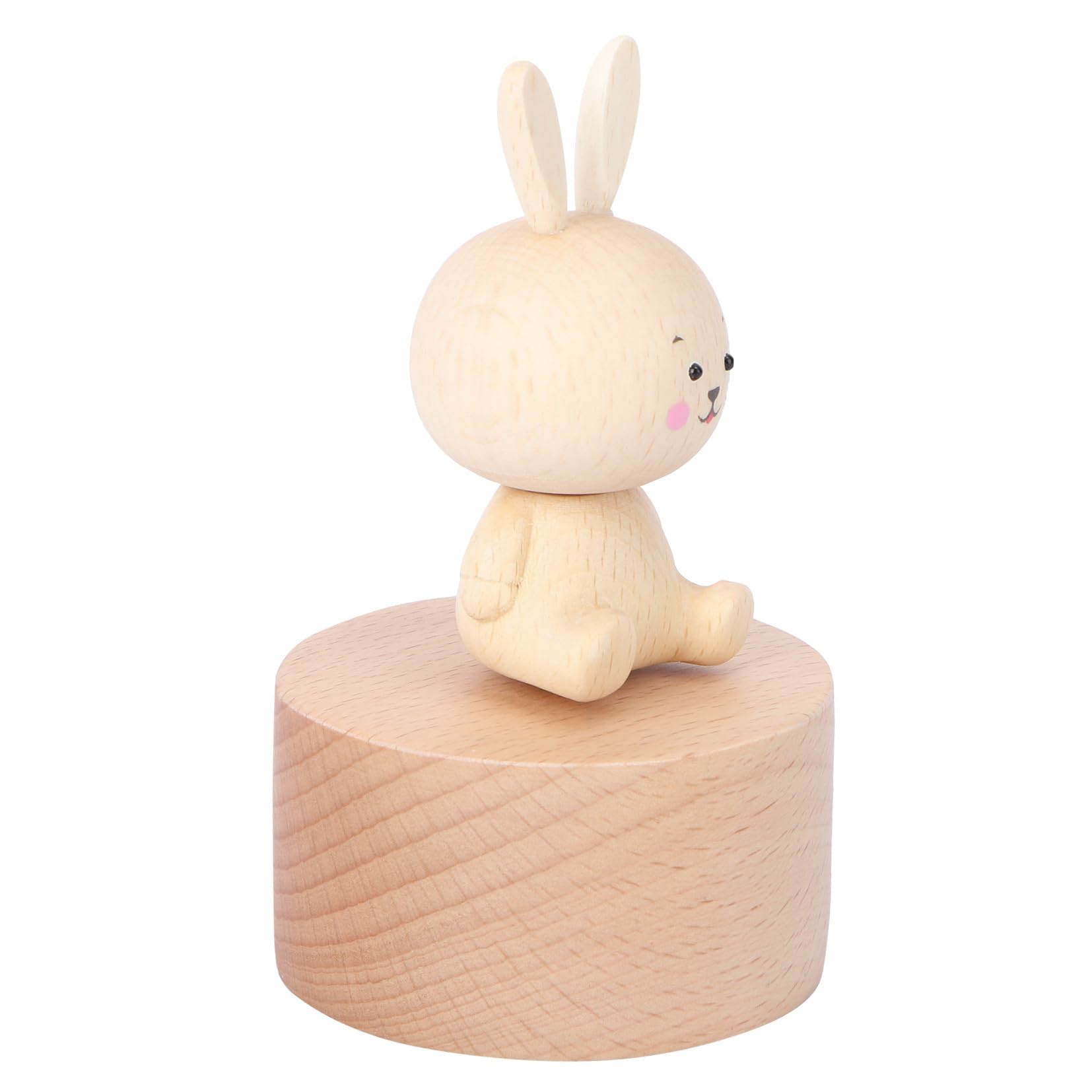 MAGICLULU 2 Stk Musikbox Musical Ring Das Der Musik Merch Die Besonders Desktop-ornament Holz Khaki