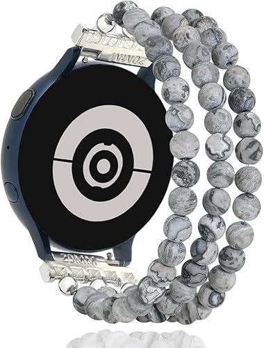 LuReen Correa de pulsera compatible con Samsung Galaxy Watch 4Galaxy Watch 6Galaxy Watch 5 Band 1.575 in 1.732 in, Galaxy Watch 5 ProWatch 4 6